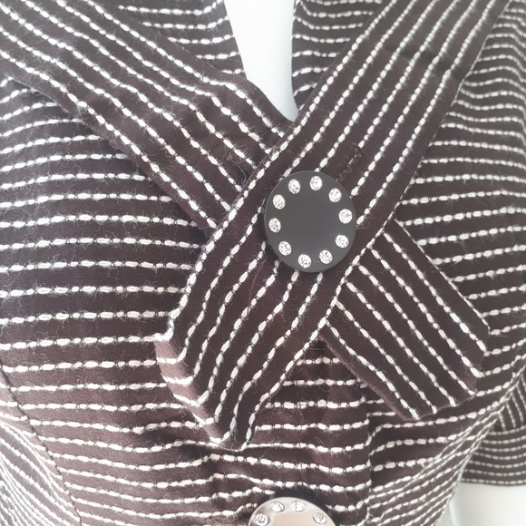 Vintage 1940s Smart Sparkle Wiggle Dress - Picture 6 of 8